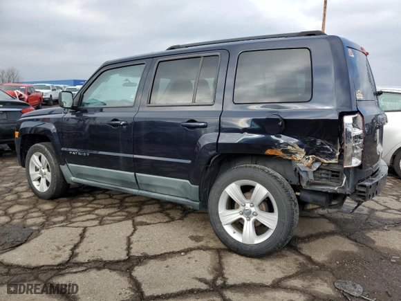 2011 Jeep Patriot Latitude with VIN 1J4NT1GA6BD146992, listed as a Copart auction lot 81051694 with 114,432 mi miles and Clean Title. Bid and sale history available at carsss.com. Image 2.