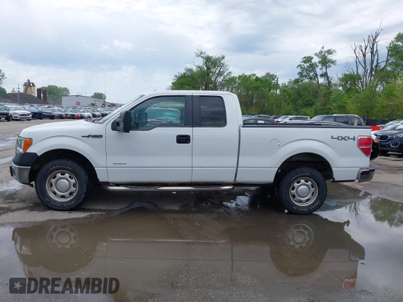 2012 Ford F-150 XL with VIN 1FTFX1ET4CKD54563, listed as a IAAI auction lot 42076205 with 136,841 mi miles and . Bid and sale history available at carsss.com. Image 14.