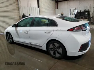 2021 Hyundai Ioniq Limited with VIN KMHC05LC2MU260992, listed as a Copart auction lot 80240064 with 120,266 mi miles and Clean title. Bid and sale history available at DreamBid. Image 2.