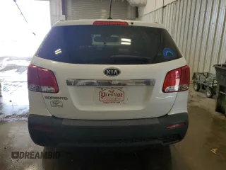 2012 Kia Sorento LX with VIN 5XYKT3A18CG233549, listed as a Copart auction lot 52532305 with 163,735 mi miles and Non Repairable. Bid and sale history available at DreamBid. Image 6.