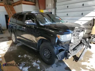 2016 Toyota Sequoia Platinum with VIN 5TDDW5G17GS129498, listed as a Copart auction lot 89099455 with 0 mi miles and Salvage Title. Bid and sale history available at carsss.com. Image 4.