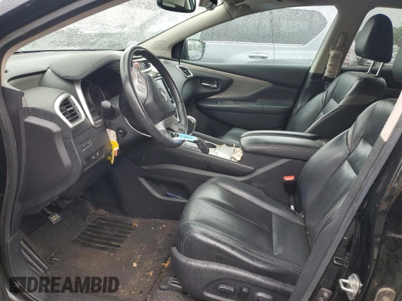 2015 Nissan Murano SL with VIN 5N1AZ2MH4FN282852, listed as a Copart auction lot 57940755 with 127,582 mi miles and Salvage title. Bid and sale history available at DreamBid. Image 7.