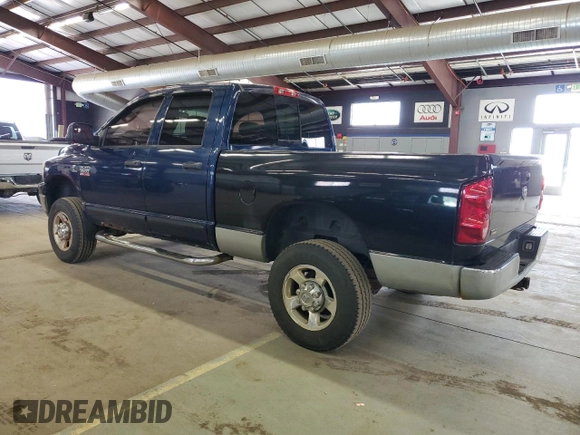 2007 Dodge 2500 Laramie with VIN 1D7KS28A57J606920, listed as a Copart auction lot 51732225 with 229,601 mi miles and Clean title. Bid and sale history available at DreamBid. Image 2.
