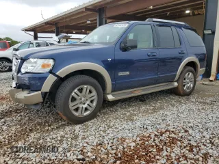 2007 Ford Explorer Eddie Bauer with VIN 1FMEU64807UB43073, listed as a Copart auction lot 52104125 with 194,648 mi miles and Salvage title. Bid and sale history available at DreamBid. Image 1.