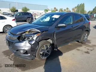 2022 Honda HR-V EX with VIN 3CZRU6H50NM704101, listed as a IAAI auction lot 42148987 with 30,507 mi miles. Bid and sale history available at carsss.com. Image 2.