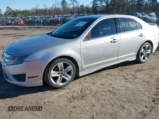 2010 Ford Fusion SPORT with VIN 3FAHP0DC0AR160910, listed as a IAAI auction lot 41327468 with 222,684 mi miles. Bid and sale history available at carsss.com. Image 6.