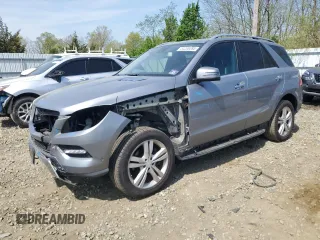 2013 Mercedes-Benz M 350 with VIN 4JGDA5HB2DA242110, listed as a Copart auction lot 54206095 with 86,587 mi miles and Salvage Title. Bid and sale history available at DreamBid. Image 1.