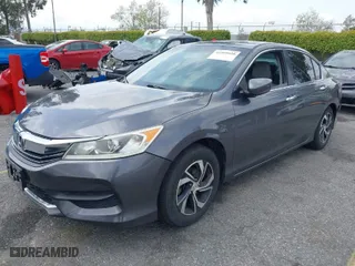 2017 Honda Accord Sedan LX with VIN 1HGCR2F30HA166400, listed as a IAAI auction lot 41909528 with 77,652 mi miles. Bid and sale history available at carsss.com. Image 2.