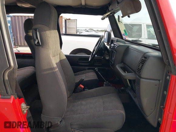 2003 Jeep Wrangler SE z VIN 1J4FA29113P323655, wystawiony jako IAAI lot #42704498 z przebiegiem 189 763 mil mil oraz . Historia ofert i sprzedaży dostępna na DreamBid. Obrazek 5.