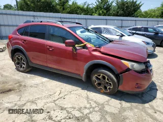 2014 Subaru Crosstrek Premium with VIN JF2GPAVC1E8240803, listed as a Copart auction lot 61283145 with Not provided miles and Salvage title. Bid and sale history available at DreamBid. Image 4.