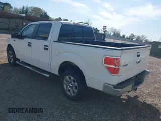 2014 Ford F-150 XL with VIN 1FTFW1CTXEFC12946, listed as a IAAI auction lot 41814929 with 230,328 mi miles. Bid and sale history available at carsss.com. Image 3.