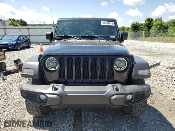 2021 Jeep Wrangler Unlimited Willys с VIN 1C4HJXDN1MW584099, выставлен на аукционе Copart как лот 56544645 с пробегом 81 143 миль миль и Списание • Salvage title. История ставок и продаж доступна на DreamBid. Изображение 5.