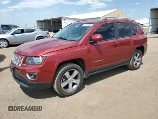 2016 Jeep Compass High Altitude z VIN 1C4NJDEB0GD709535, wystawiony jako Copart lot #61741985 z przebiegiem 80 924 mil mil oraz Szkoda całkowita • Salvage title. Historia ofert i sprzedaży dostępna na DreamBid. Obrazek 1.