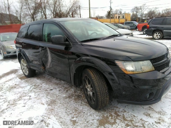 2018 Dodge Journey GT with VIN 3C4PDDEG4JT417125, listed as a IAAI auction lot 41224790 with NaN miles. Bid and sale history available at carsss.com. Image 1.