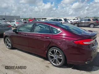 2017 Ford Fusion Titanium with VIN 3FA6P0K97HR214485, listed as a IAAI auction lot 40208619 with 39,265 mi miles and . Bid and sale history available at DreamBid. Image 14.