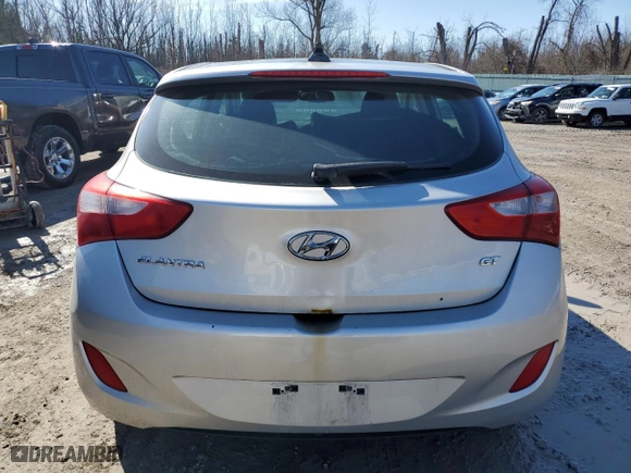 2013 Hyundai Elantra GT with VIN KMHD35LE2DU155625, listed as a Copart auction lot 49136955 with 123,329 mi miles and Salvage Title. Bid and sale history available at carsss.com. Image 6.