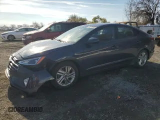 2020 Hyundai Elantra SEL z VIN KMHD84LF1LU058032, wystawiony jako Copart lot #60720075 z przebiegiem 123 212 mil mil oraz Szkoda całkowita • Salvage title. Historia ofert i sprzedaży dostępna na DreamBid. Obrazek 1.