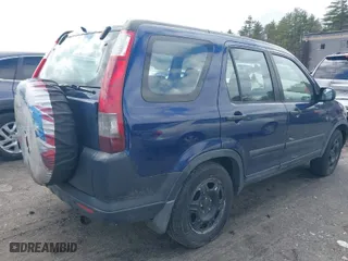 2005 Honda CR-V LX with VIN JHLRD78585C001796, listed as a IAAI auction lot 41854054 with 166,120 mi miles. Bid and sale history available at carsss.com. Image 4.