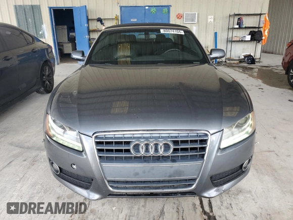 2012 Audi A5 2.0T Premium Plus with VIN WAUJFAFH4CN001047, listed as a Copart auction lot 80074104 with 99,041 mi miles and Clean Title. Bid and sale history available at carsss.com. Image 5.