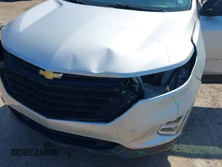 2018 Chevrolet Equinox LS with VIN 3GNAXHEV8JS502212, listed as a IAAI auction lot 42064863 with 107,321 mi miles and . Bid and sale history available at DreamBid. Image 6.