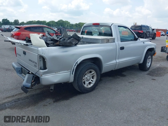 2004 Dodge Dakota z VIN 1D7FL16K04S554963, wystawiony jako IAAI lot #40128365 z przebiegiem 72 818 mil mil oraz . Historia ofert i sprzedaży dostępna na DreamBid. Obrazek 4.