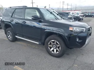 2021 Toyota 4Runner TRD Off Road Premium with VIN JTERU5JRXM5877816, listed as a IAAI auction lot 41788661 with 59,594 mi miles and . Bid and sale history available at DreamBid. Image 1.