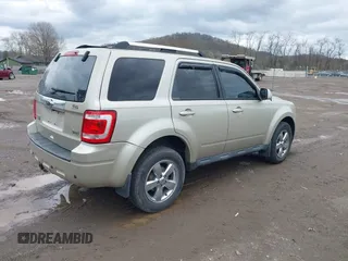 2012 Ford Escape Limited with VIN 1FMCU9EG5CKC24283, listed as a IAAI auction lot 41951067 with 134,666 mi miles. Bid and sale history available at carsss.com. Image 4.