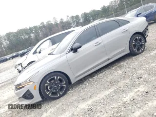 2022 Kia K5 GT-Line with VIN 5XXG64J26NG165660, listed as a Copart auction lot 45489935 with 73,321 mi miles and Salvage Title. Bid and sale history available at carsss.com. Image 1.
