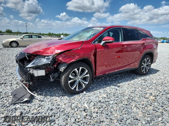 2021 Lexus RX 350L with VIN JTJHZKEA6M2018970, listed as a Copart auction lot 58027705 with 65,070 mi miles and Salvage title. Bid and sale history available at DreamBid. Image 1.