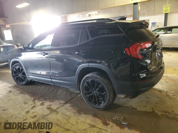 2020 GMC Terrain SLE with VIN 3GKALTEV9LL159094, listed as a Copart auction lot 45492085 with 76,330 mi miles and Salvage Title. Bid and sale history available at DreamBid. Image 2.
