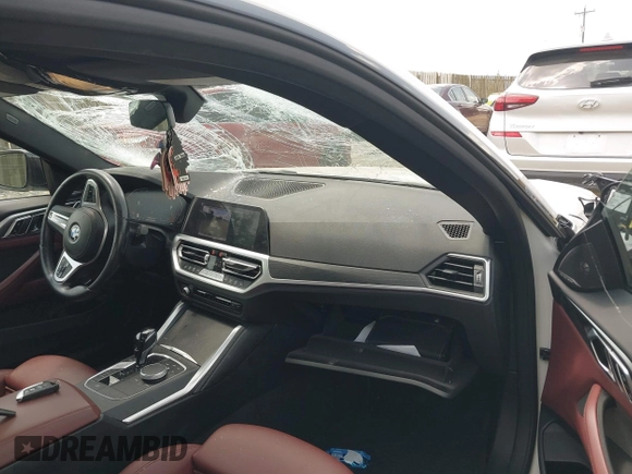 2023 BMW 4 Series 430i xDrive with VIN WBA73AP06PCM13452, listed as a IAAI auction lot 42546869 with 42,625 mi miles and . Bid and sale history available at DreamBid. Image 5.