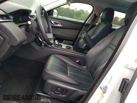 2021 Land Rover Range Rover Velar S with VIN SALYJ2EU0MA299702, listed as a Copart auction lot 72636854 with 57,246 mi miles and Salvage title. Bid and sale history available at DreamBid. Image 7.
