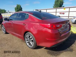 2015 Kia Optima SX Turbo with VIN 5XXGR4A64FG393524, listed as a IAAI auction lot 42617421 with 93,448 mi miles and . Bid and sale history available at DreamBid. Image 3.