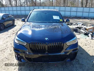 2022 BMW X5 sDrive40i with VIN 5UXCR4C02N9N07702, listed as a IAAI auction lot 41452480 with 52,275 mi miles. Bid and sale history available at carsss.com. Image 12.