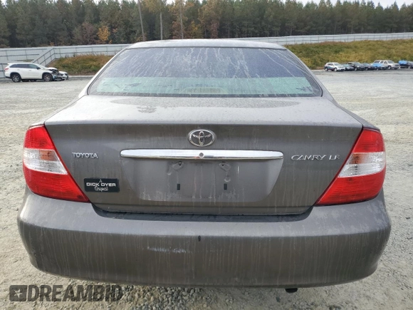2004 Toyota Camry LE with VIN 4T1BE32K64U859646, listed as a Copart auction lot 78596234 with 132,915 mi miles and Salvage Title. Bid and sale history available at DreamBid. Image 6.