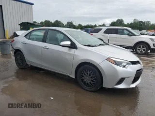 2014 Toyota Corolla L with VIN 2T1BURHEXEC155122, listed as a Copart auction lot 60911135 with 133,657 mi miles and Salvage title. Bid and sale history available at DreamBid. Image 4.