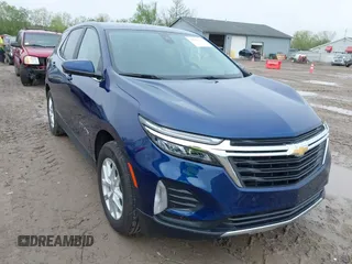 2022 Chevrolet Equinox LT z VIN 3GNAXKEV0NL299751, wystawiony jako IAAI lot #42190371 z przebiegiem 15 448 mil mil oraz . Historia ofert i sprzedaży dostępna na DreamBid. Obrazek 1.