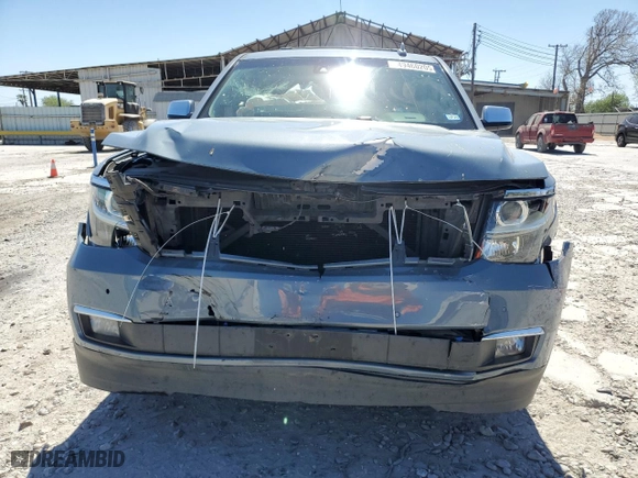 2015 Chevrolet Tahoe LTZ with VIN 1GNSCCKC7FR619201, listed as a Copart auction lot 49460205 with 75,049 mi miles and Salvage Title. Bid and sale history available at carsss.com. Image 5.