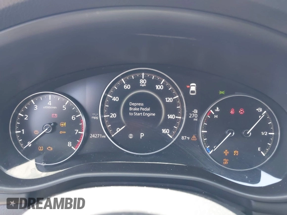 2023 Mazda 3 Premium Plus with VIN JM1BPBNY5P1603562, listed as a IAAI auction lot 42160455 with 24,271 mi miles and . Bid and sale history available at DreamBid. Image 7.