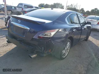 2014 Nissan Maxima 3.5 SV w/Sport Pkg with VIN 1N4AA5AP4EC905153, listed as a IAAI auction lot 41498618 with 1 mi miles. Bid and sale history available at carsss.com. Image 4.