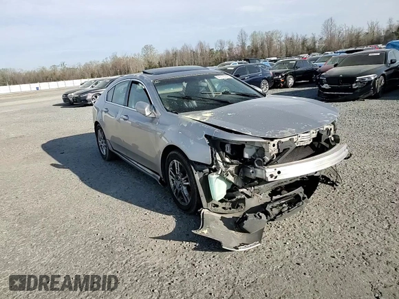 2010 Acura TL Tech with VIN 19UUA8F58AA004987, listed as a Copart auction lot 49766295 with 0 mi miles and Salvage Title. Bid and sale history available at carsss.com. Image 10.