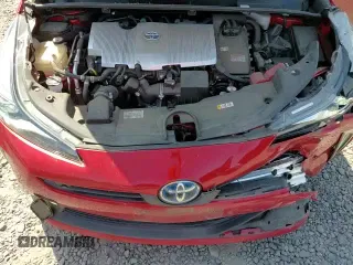 2020 Toyota Prius LE with VIN JTDL9RFU1L3020696, listed as a Copart auction lot 58925835 with 55,982 mi miles and Salvage title. Bid and sale history available at DreamBid. Image 13.