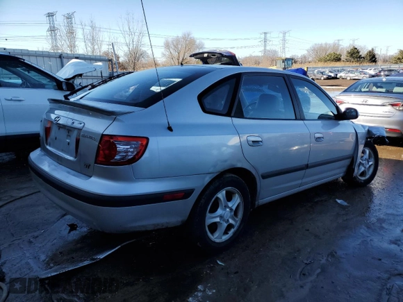 2006 Hyundai Elantra GLS z VIN KMHDN56D96U189271, wystawiony jako Copart lot #46472245 z przebiegiem 139 094 mil mil oraz Szkoda całkowita • Salvage title. Historia ofert i sprzedaży dostępna na DreamBid. Obrazek 3.