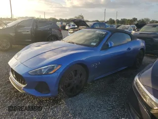 2019 Maserati GranTurismo Convertible Sport with VIN ZAM45VMA6K0312258, listed as a Copart auction lot 74933654 with 0 mi miles and Non Repairable. Bid and sale history available at carsss.com. Image 1.
