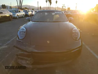 2024 Porsche 911 Carrera with VIN WP0AA2A92RS209445, listed as a Copart auction lot 78327004 with 3,032 mi miles and Salvage Title. Bid and sale history available at carsss.com. Image 5.