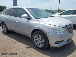 2015 Buick Enclave Convenience with VIN 5GAKRAKD5FJ173747, listed as a IAAI auction lot 42063863 with 55,124 mi miles. Bid and sale history available at carsss.com. Image 1.