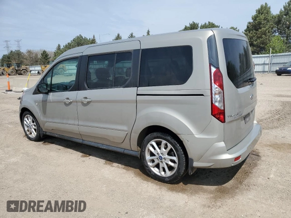 2016 Ford Transit Connect XLT with VIN NM0GE9F71G1236294, listed as a Copart auction lot 54689635 with 80,886 mi miles and Salvage title. Bid and sale history available at DreamBid. Image 2.