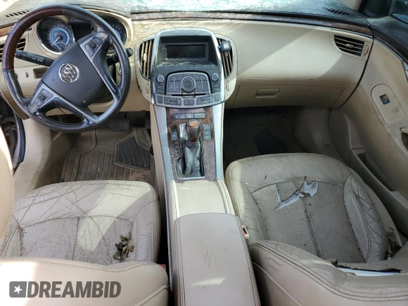 2010 Buick LaCrosse CXL with VIN 1G4GC5EG6AF310589, listed as a Copart auction lot 53831645 with Not Provided miles and Salvage Title. Bid and sale history available at DreamBid. Image 8.