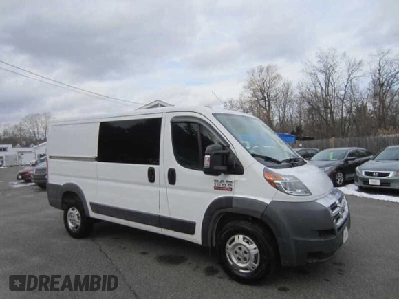 2017 Ram ProMaster Cargo with VIN 3C6TRVAG0HE521869, listed as a Copart auction lot 44081165 with 99,223 mi miles and Clean Title. Bid and sale history available at DreamBid. Image 1.