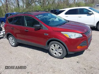 2015 Ford Escape S with VIN 1FMCU0F74FUA26457, listed as a IAAI auction lot 41992299 with 216,519 mi miles. Bid and sale history available at carsss.com. Image 1.